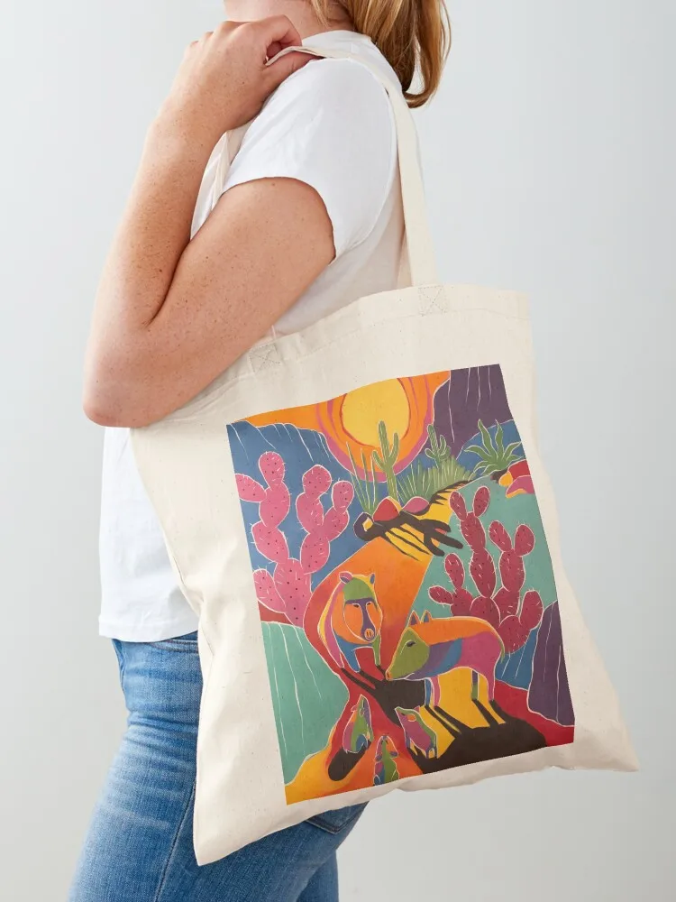 

Javelina Familia III Tote Bag women bag tote bags aesthetic reusable shopping bag Canvas for women