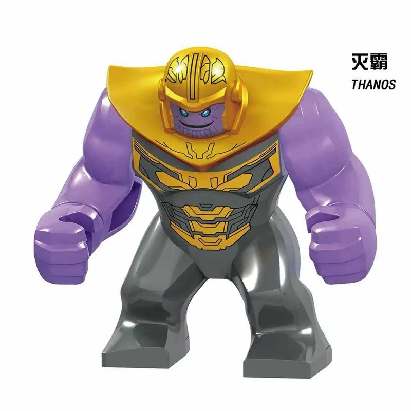 Building blocks, Marvel superheroes, assembled dolls, Spider Man, Iron Man, Venom, Shark, Deadpool, DIY gifts, peripheral toys