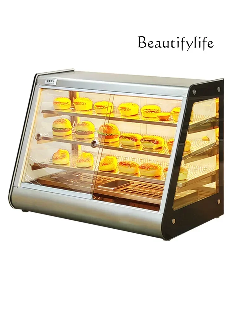 Commercial fried chicken incubator bread heating stainless steel front and rear door