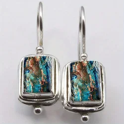 Fashion Bohemian Earring Imitation Turquoise Earring Earrings for Women Vintage Earrings Jewelry Perfect Gift To Lover Friend