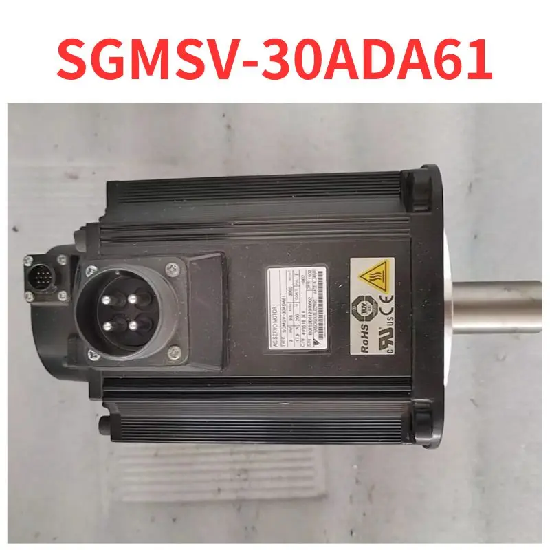 

Second-hand SGMSV-30ADA61 servo motor test OK Fast Shipping