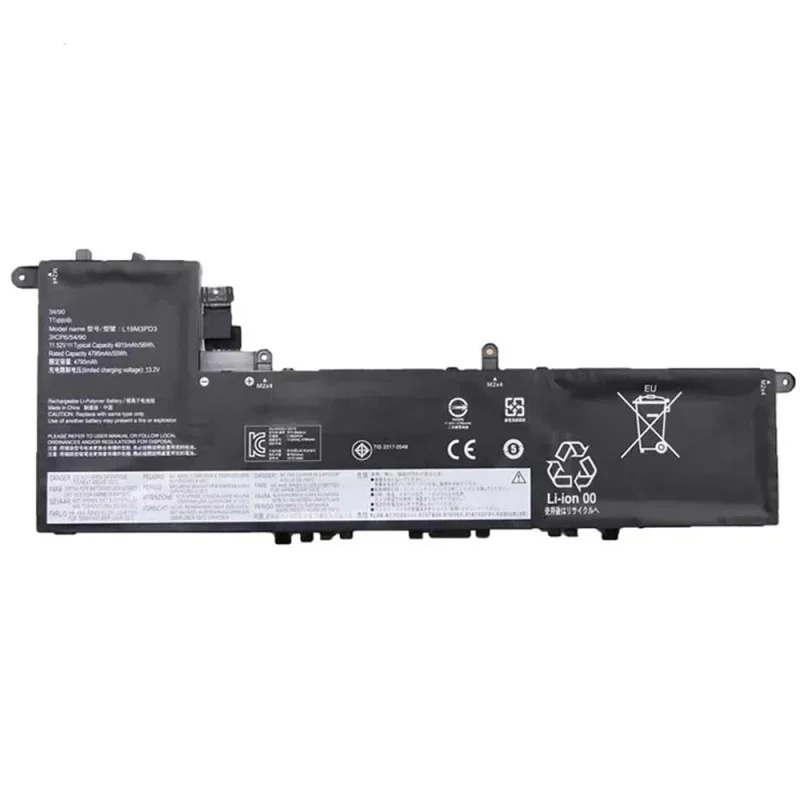 Imagem -05 - Bateria do Portátil para Lenovo Xiaoxin Pro 132023 2023 2023 Ideapad S54013api 13are 13iml 13itl L19d3pd3 L19l3pd3 L19m3pd3