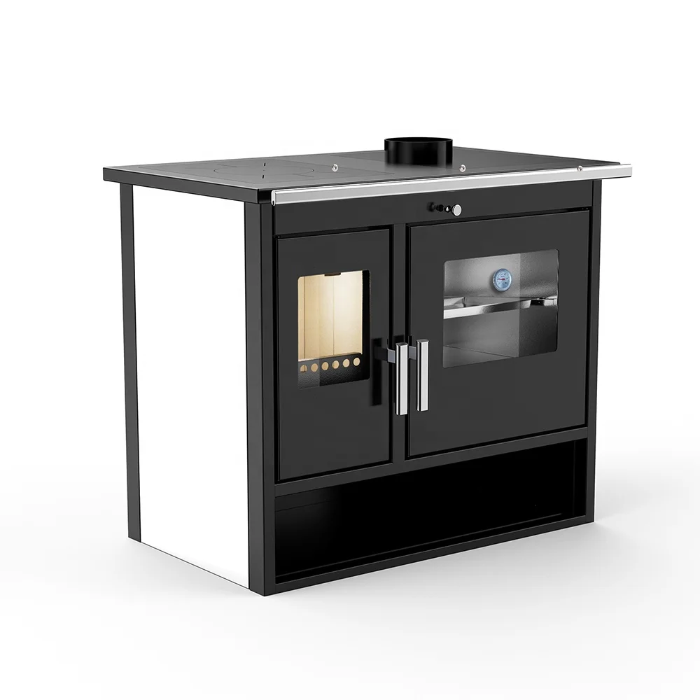 

Wood Burning Stove Indoor With Oven Wood Stove for Cooking and Heat Stufa a Legna Cooking Stove with Cook Plate