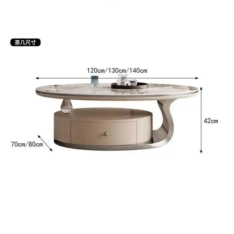 Storage Coffee Moving Unique Design Coffee Tables Tables With Side Tables White Glam Muebles Para El Hogar Home Decoration