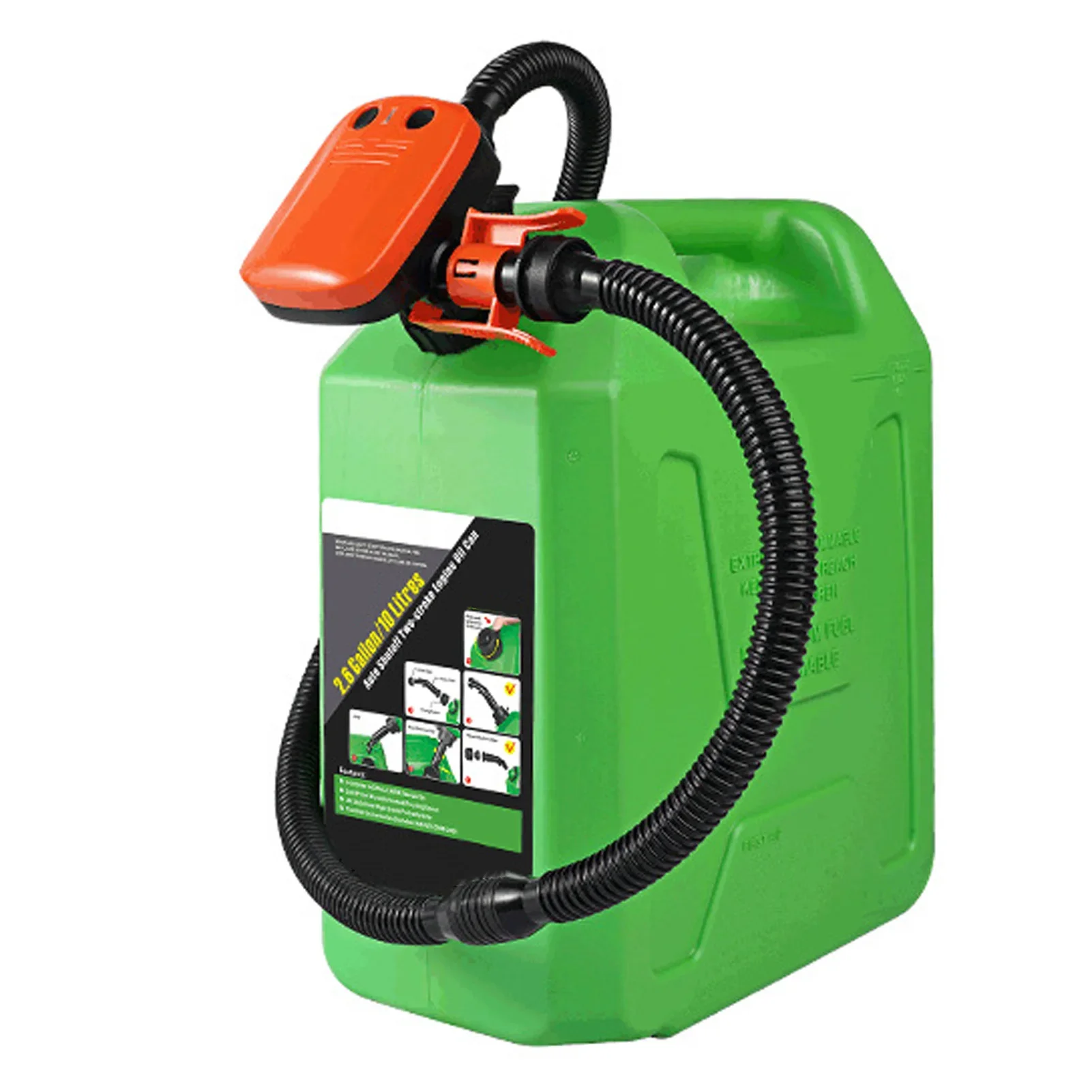 Rechargeable Transfer Pump with Lithium Battery, Automatic Electric Fuel Suction Pump Portable Outdoor Oil Extractor fo