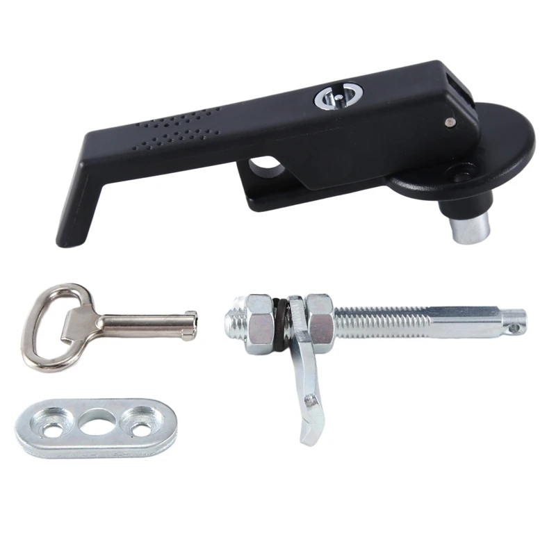 Can Rotate The Door Lock At Will L-Handle Lock For Thick Door Panel Latch Button Locks