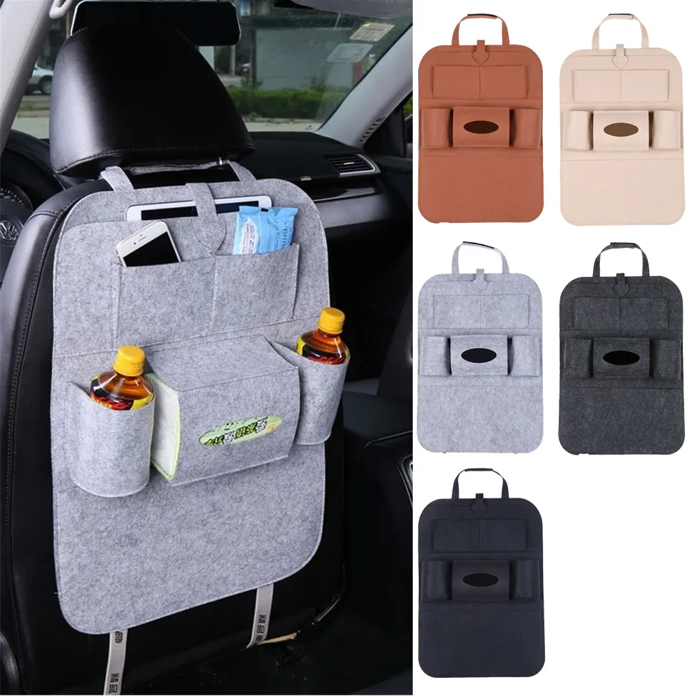 

Car Organizer Seat Back Storage Bag For Lincoln MKZ MKS MKX MKT LS Continental Navigator Car Interior Storage Bag For Rear Seat