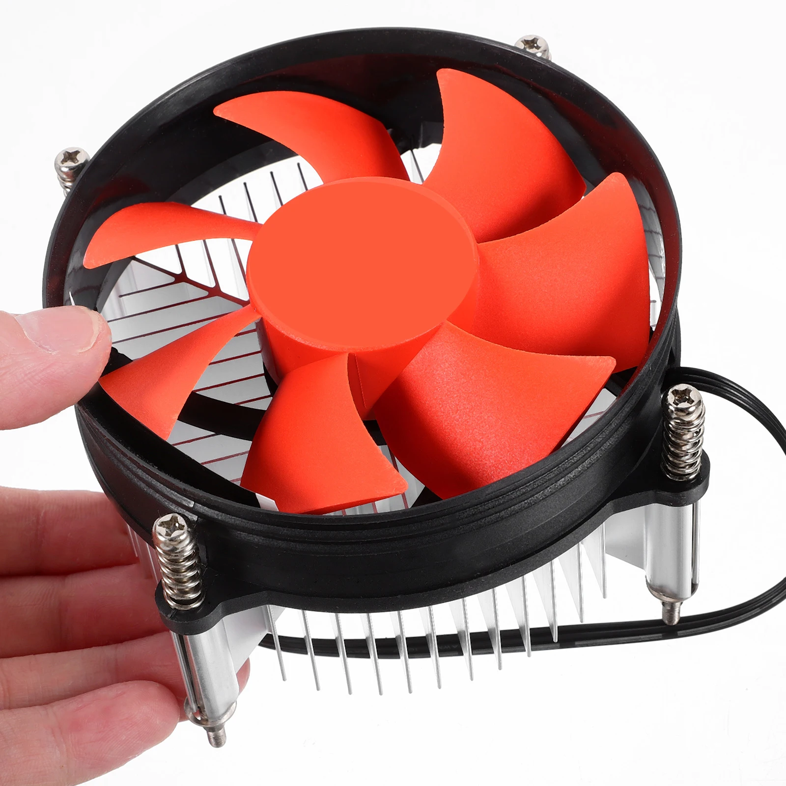 

CPU Cooling Quiet Aluminum Heat Cpu Air Cooler Low Profile Cpu Cooler Sink Low Profile Computer Accessories Notebook Parts