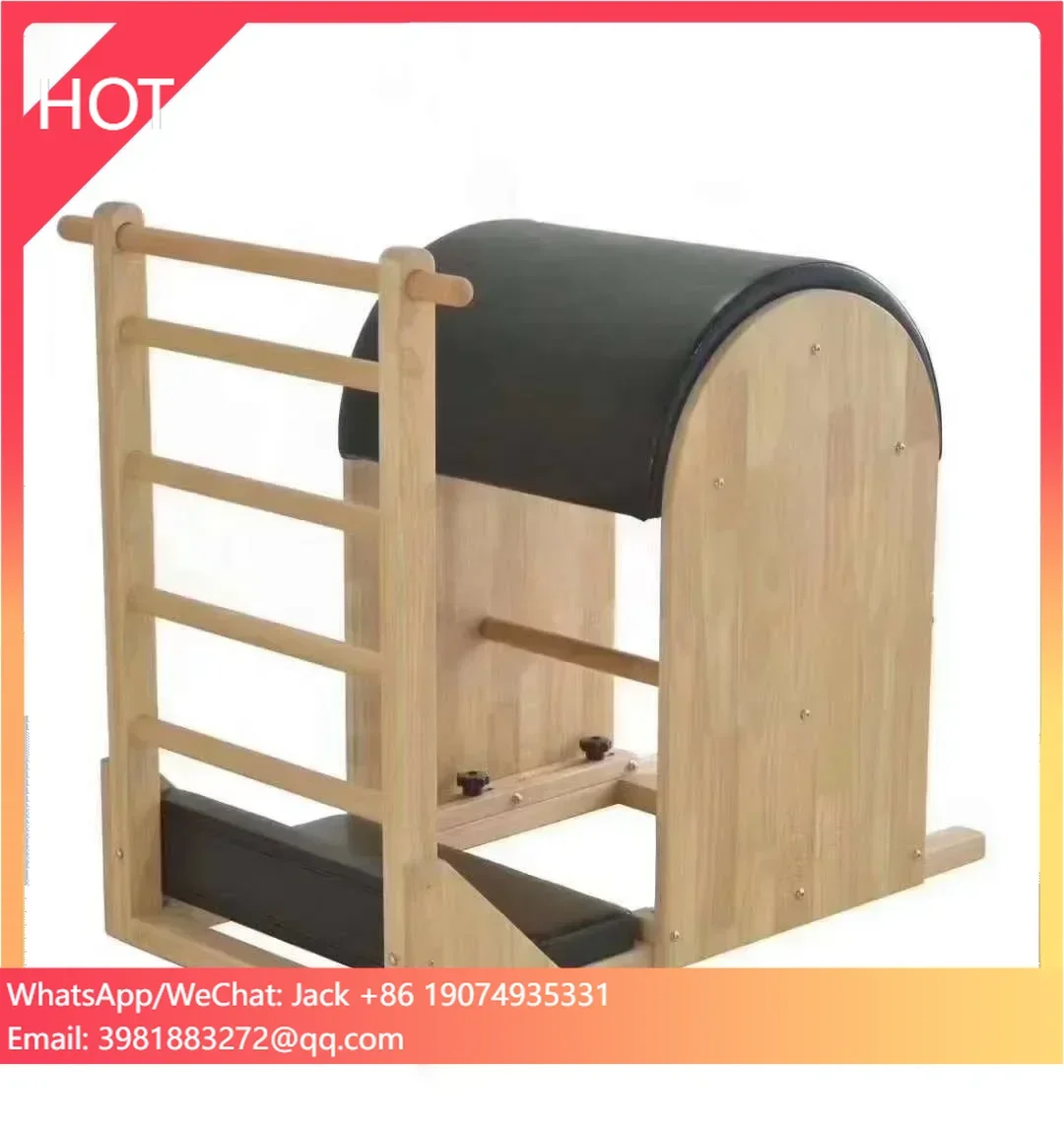 

Senrui factory wood pilates reformers home use pilates chair barrel yoga exercise chair