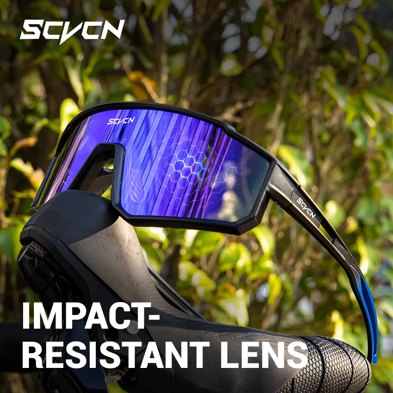 

SCVCN MTB Road Bike Cycling Sunglasses UV400 Protection Outdoor Sports Glasses Men Women Outdoor Hiking Fishing Sunglasses