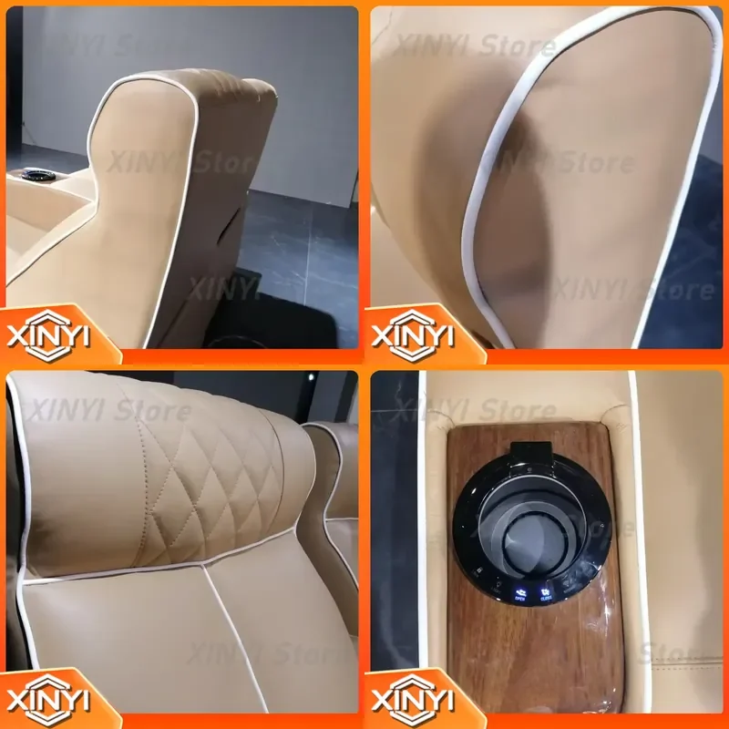 for Love Seat and Individual 3 Seater VIP Recliner for Home Theater Seating Reclining Sofa Chair Theater Furniture Cinema