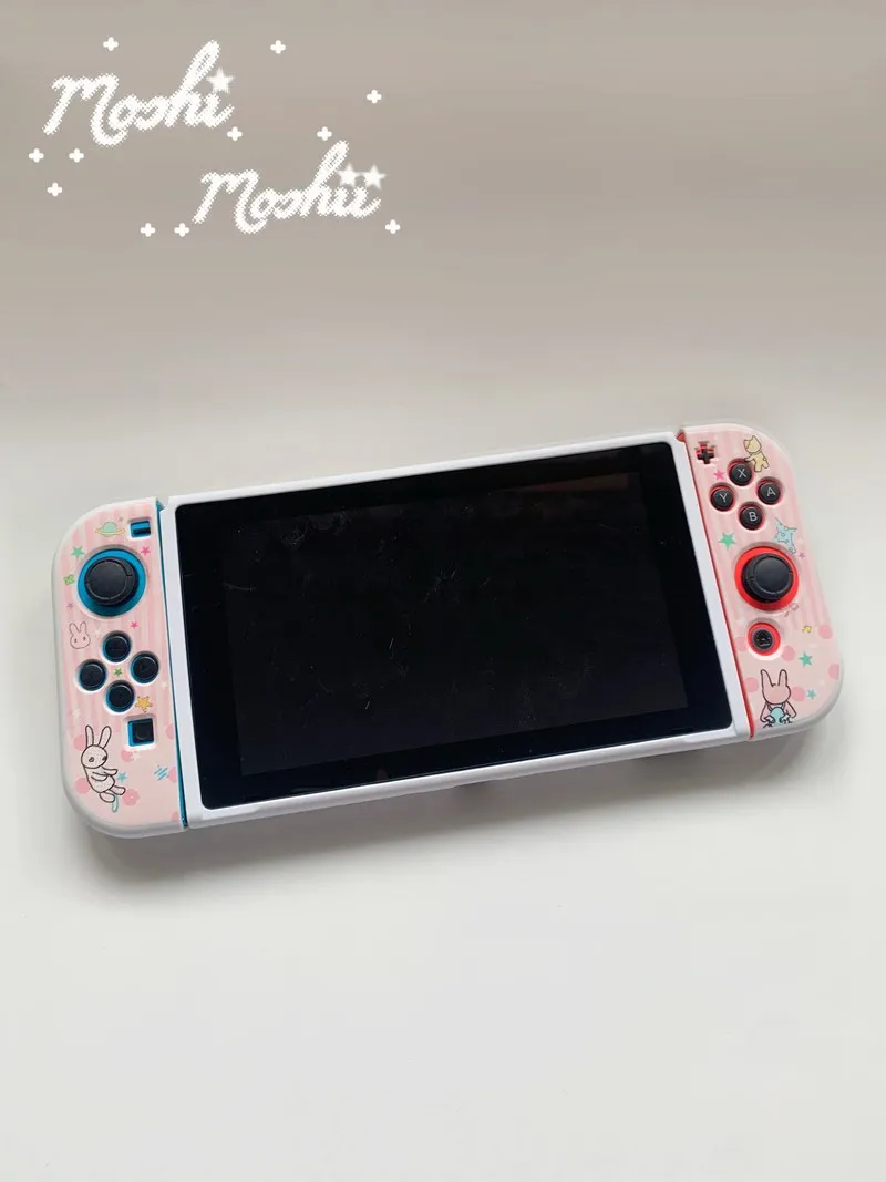Original Design Switch2 Protective Shell Cartoon Custom Tea House Girl Series Oled/Ns/Lite Soft Shell Anime Game Peripheral