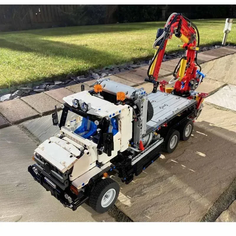 Truck Crane Sany Heavy Industry Classic 42043 MOC-43430 High Difficulty Buildable Blocks 2347 Pcs Birthday Gift Christmas Gift