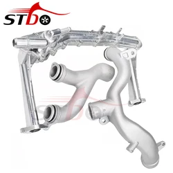 3.0L V6 LR041788 LR109401 LR090630 LR092992 Upgraded Aluminum Coolant Water Pipe Kit For Land Rover Discovery Range Rover LR4