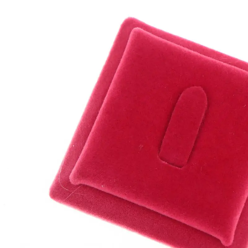 Samt-Ringständer zur Aufbewahrung, Schmuck-Präsentationsständer für Theken, Ringhalter, Einzelring-Schmuckständer – Detail 9