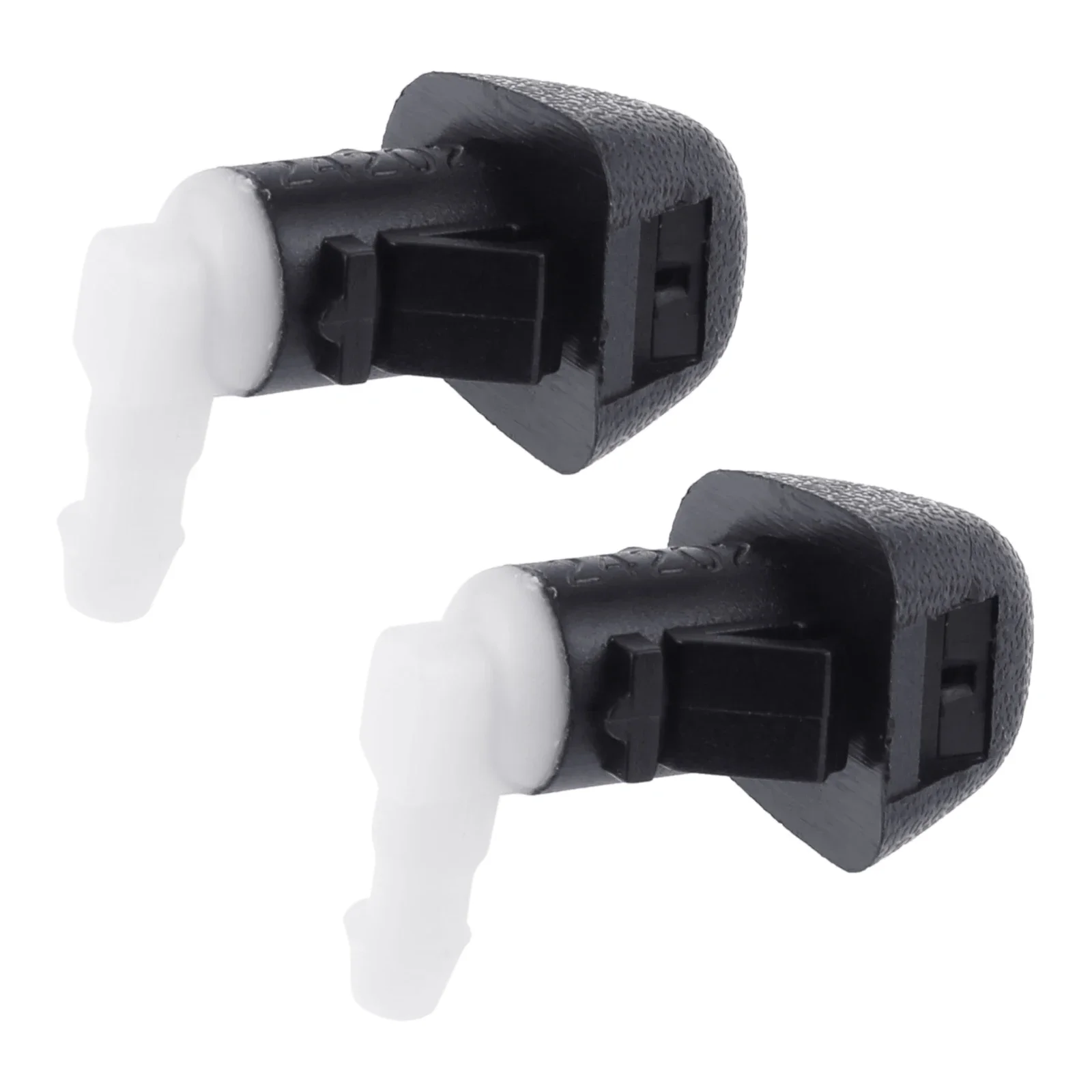 2Pcs 76810-TK8-A01 Black Plastic Car Front Windshield Washer Jet Nozzles Fit for Honda Odyssey 2011 2012 2013 Auto Washer Nozzle