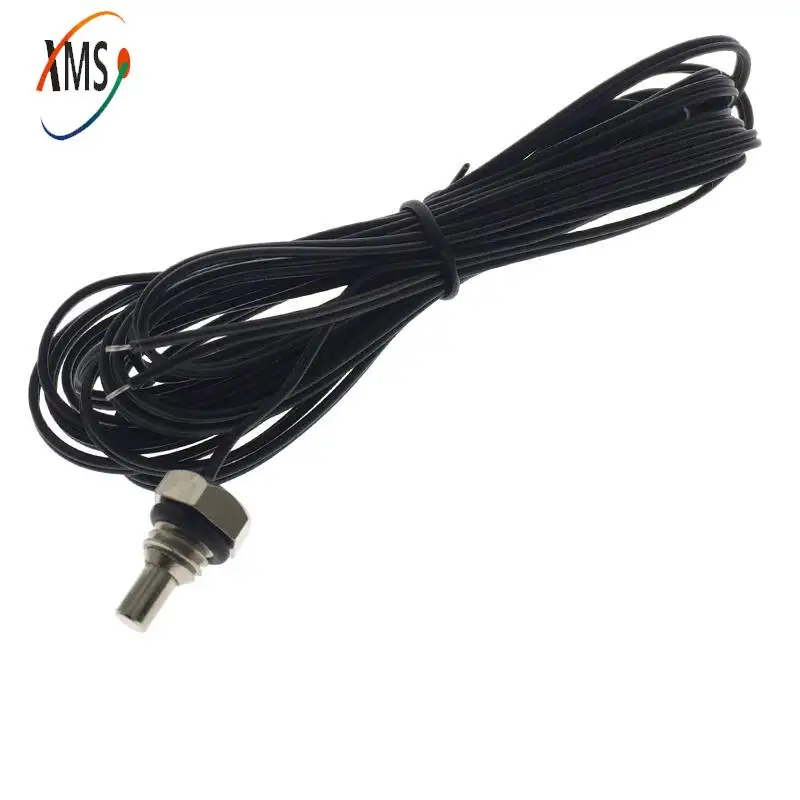 The screw thread probe M8x4x1.2 NTC thermistor temperature sensor Resistance 10k 50k 100k  B value3950  L=0.5M 1M  2M