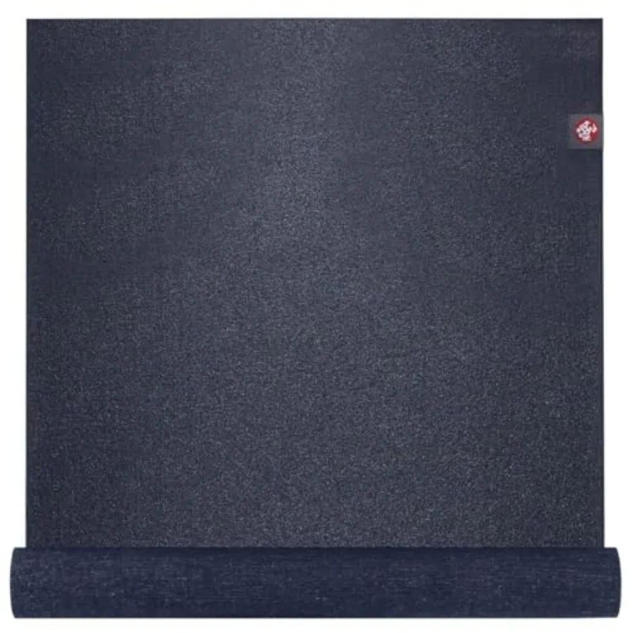 

eKO SuperLite Yoga Mat - 1.5mm Natural Rubber Foldable and Travel Friendly Soft Textured Surface Eco-friendly