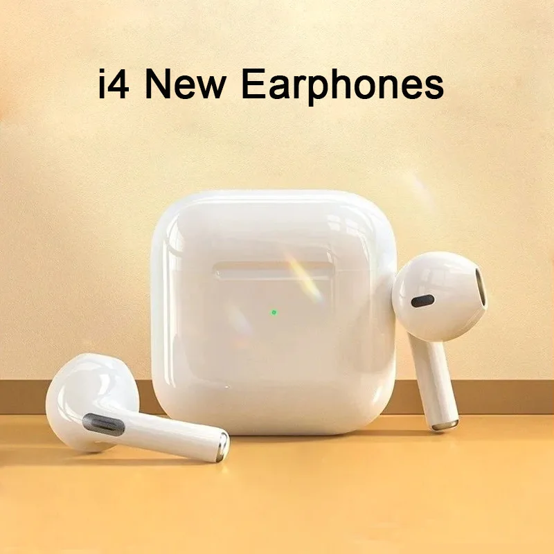 # i4 Bluetooth 5.0 Earphone Wireless Headphones Sport Waterproof Headset TWS HD Mic with touch Control Earbuds for Smartphone
