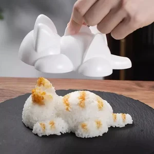 Onigiri Cat Animal Shape Baking Molds for Children, Sushi Rice Mashed Potato Pumpkin Mash Supplies, Cute Kitchen Gadgets 10 Main Sales Buy Car in China - №9