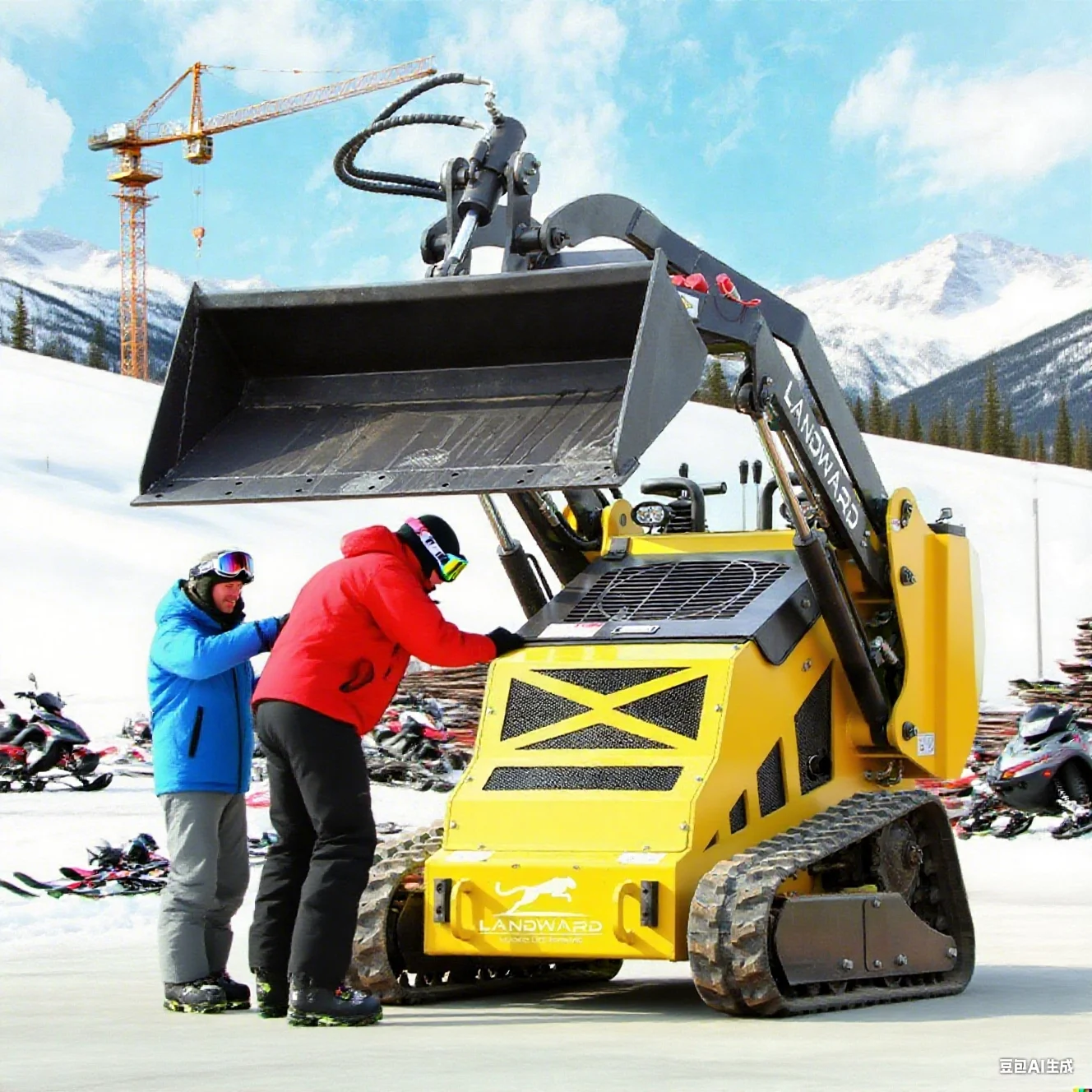 

Customized KUBOTA Mini Skid Steer Loader 1 Ton Loader CE EPA Skid Steer Loader agriculture loaders wholesale tracked mini loader