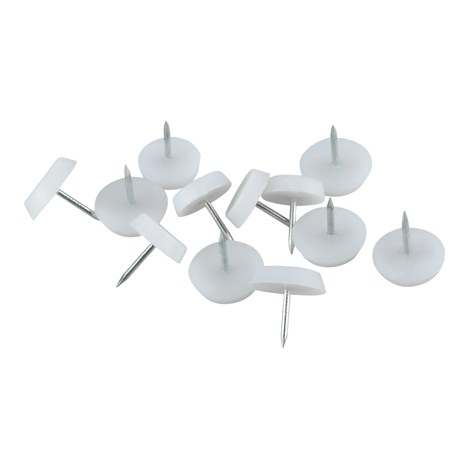 4x Tappi Piedini Con Scivolo Teflon Tavoli Sedie Gambe Mobili Protezioni Gomma E - Foto 6