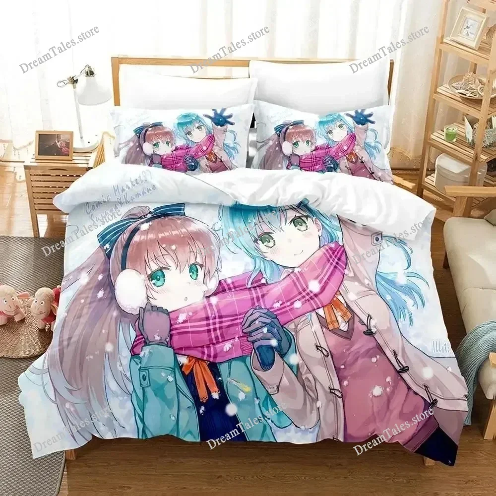 3D Printing Aikatsu! Cartoons Bedding Set Duvet Cover Bed Set Quilt Cover Pillowcase Comforter King Queen Size Adult Bedding