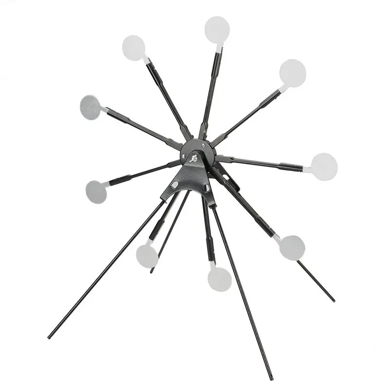 

Sports outdoor, metal rotating tactical , metal windmill target, automatic reset shooting target
