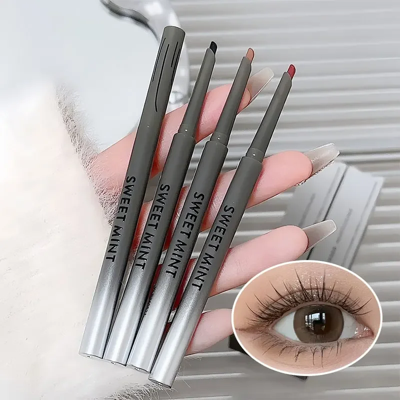 Heallor Machete eyeliner gel pen lasting not easy to stain color natural smooth waterproof and anti-sweat lying silkworm pen