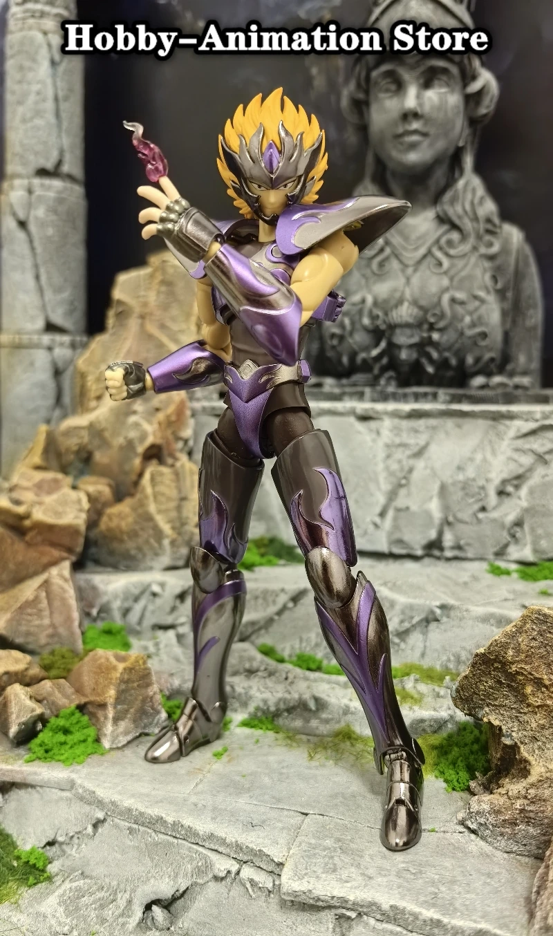 [متوفر] MST J Model Saint Seiya Myth Cloth EX Crystal Flame Saint Action Figure Knights of Zodiac Silver
