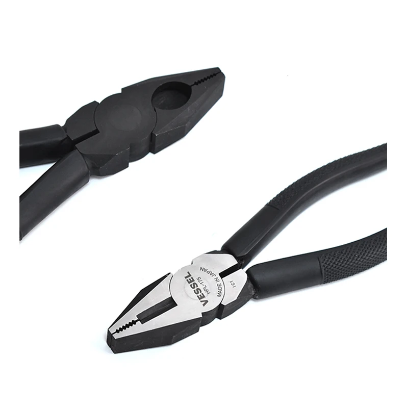 VESSEL Lineman\'s Pliers with Ultra-high Leverage Design for Cutting Copper, Aluminum and Other Soft Metals No.HPL Series