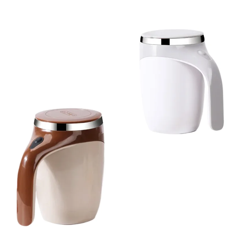 Automatic Stirring Cup Mug Rechargeable Portable Coffee Electric Stirring Stainless Steel Rotating Magnetic Home Drinking Tools
