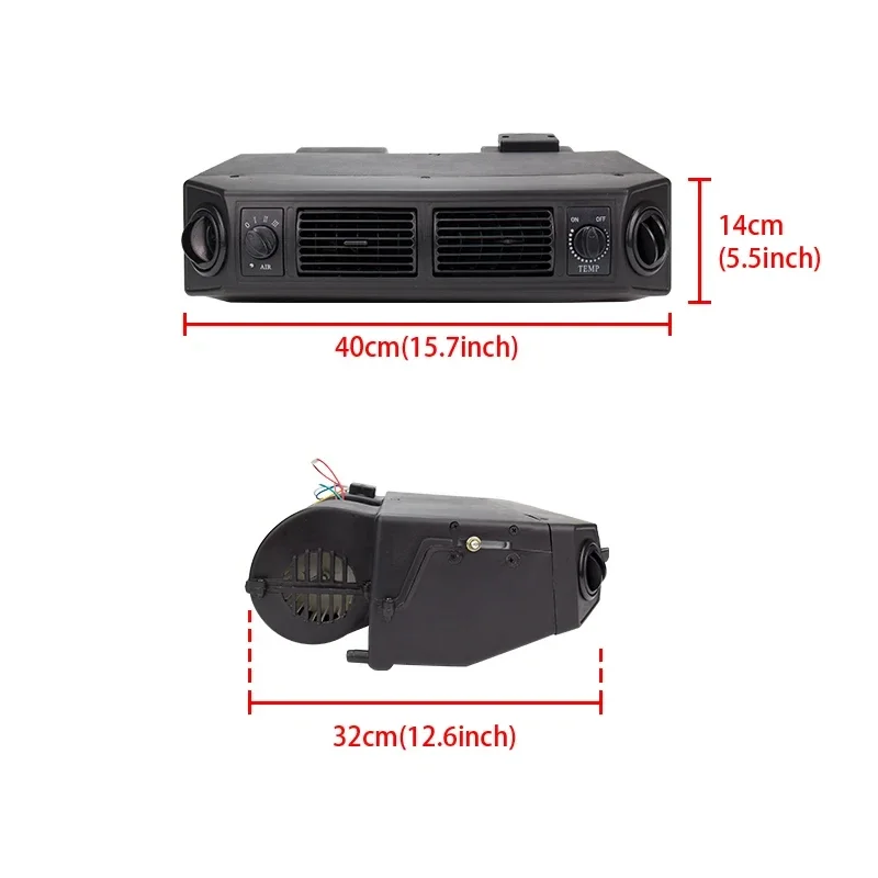 Universal Automotive Electric Air Conditioning Compressor 12V 24V 550W/850W 2500 BTUH for Cars Van Street Rod Hot Classic A/C