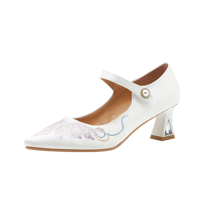 أحذية كعب عالي عتيقة من Ceviorian للنساء ، أحذية مطرزة من القرون الوسطى ، ثوب حفلة شاي ، القرن الثامن عشر