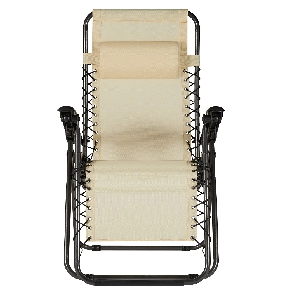 

Outdoor Furniture Camping Beach Yard Pool Foldable Chaise Lounge Chair Zero Gravity Garden Chairpromote sales