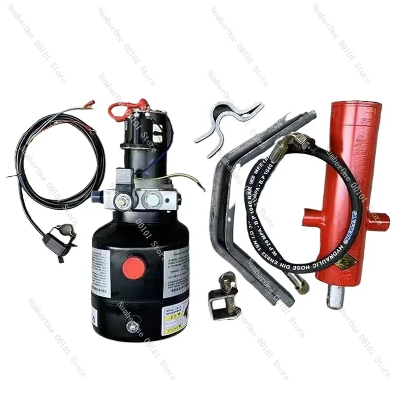 Dump Hydraulic Modification Parts Hydraulic Self Unloading Kit Electric Control Lift Electric Tricycle