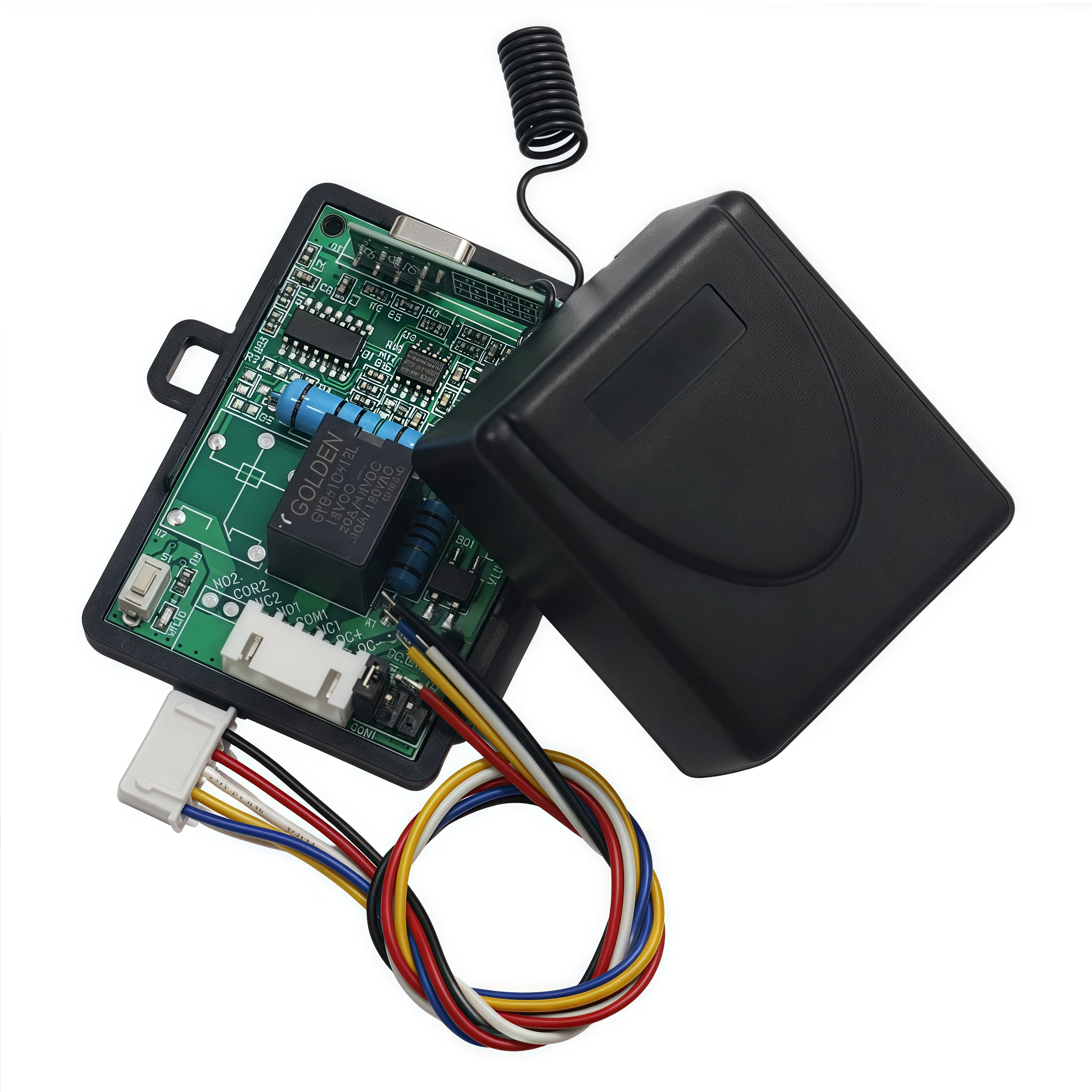 DC12V-24V One Channel 315/433Mhz Learning Code Rolling Code Receiver for Garage Door
