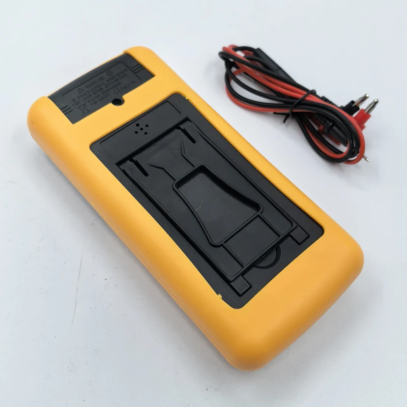 Multímetro digital profissional – DMM para tensão CA/CC, corrente, capacitância de resistência e testador de amperímetro de voltímetro portátil hFE