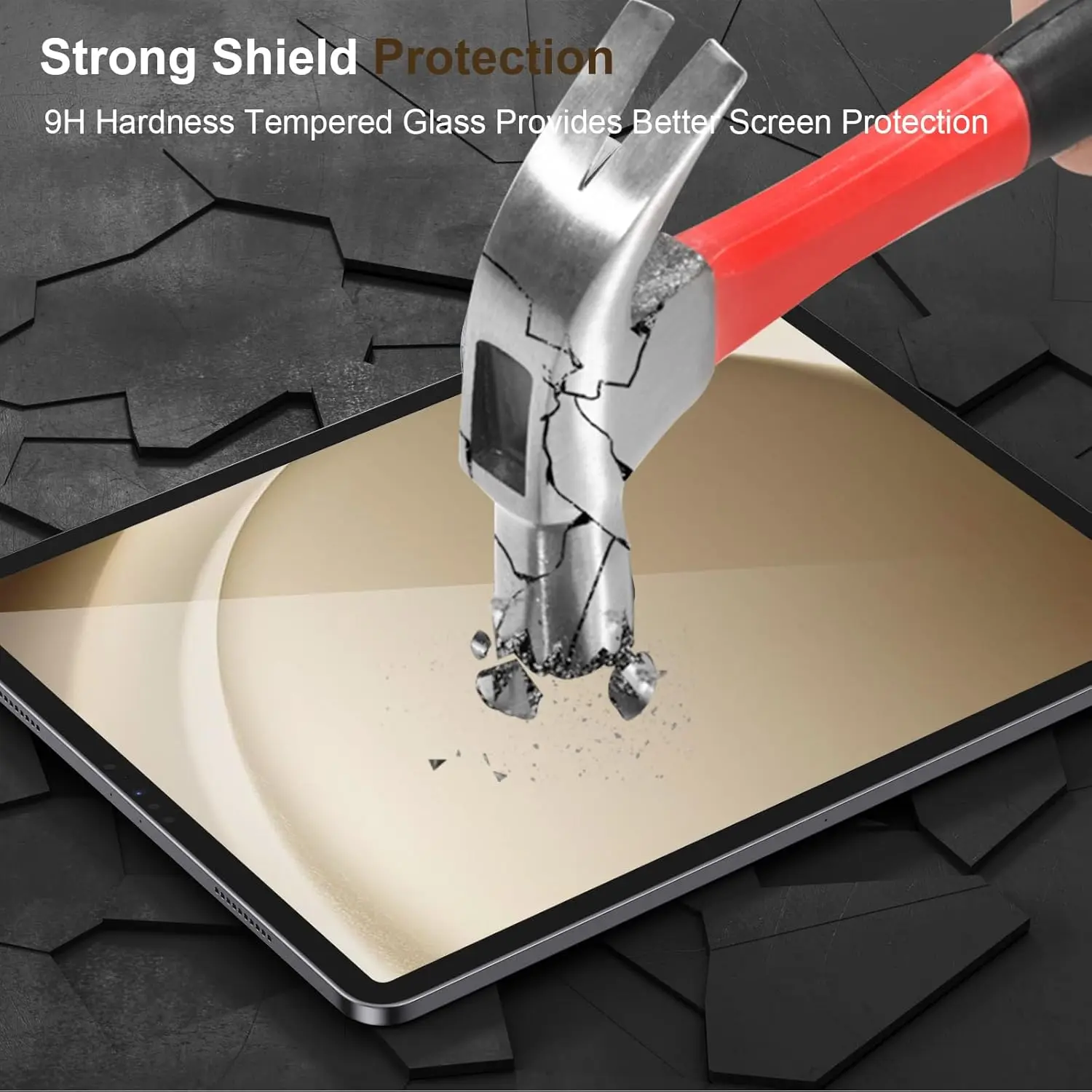 

2 упаковки защитных пленки для экрана Samsung Galaxy Tab A9 Plus 11 дюймов 2023, HD 9H Твердость закаленного стекла для Galaxy Tab A9+ 5G