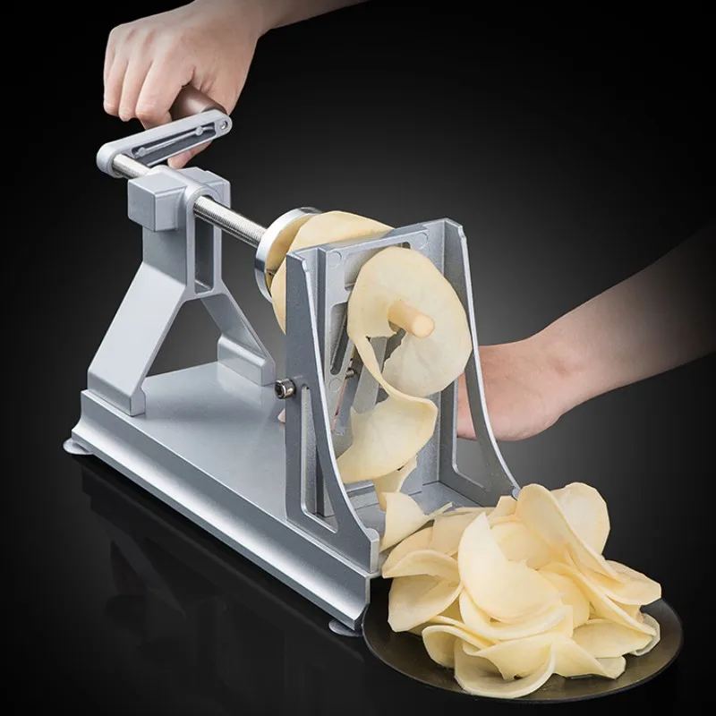 

Shredded Potato Artifact Kitchen Novel Kitchen Accessories Hot Pot Restaurant Net Red Waterfall Thousand Silk Potato Machine Bar