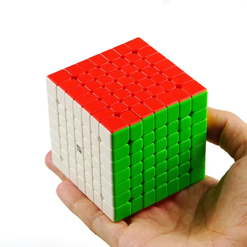 [Picube] Yj YuFu 7x7 Magnetic Magic Speed Cube Yongjun Stickerless Professional Magnets Puzzle 7x7x7 Educational Cubes Toys