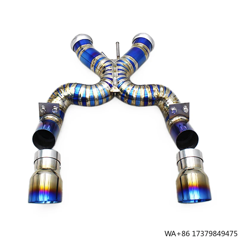 

OBM Titanium Catback Exhaust System for Mclaren 650S/625C Spider/Coupe 3.8T 2014+ No Valved Straight-through Exhaust Pipe