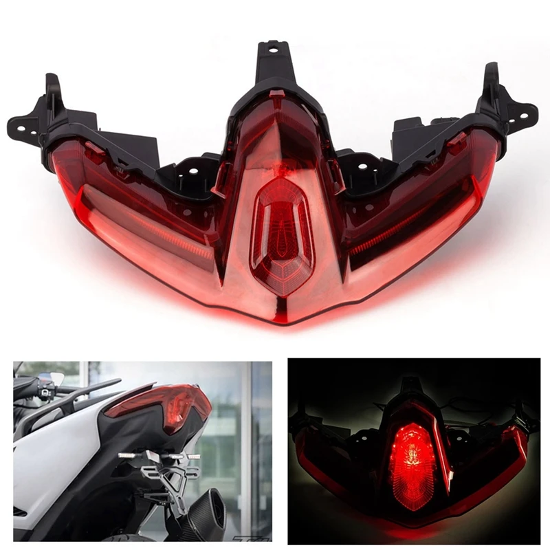 Motorcycle Tail Light LED Lights Tailight Brake Light Waterproof For Yamaha Tmax560 TMAX-560 T Max 2020 2021