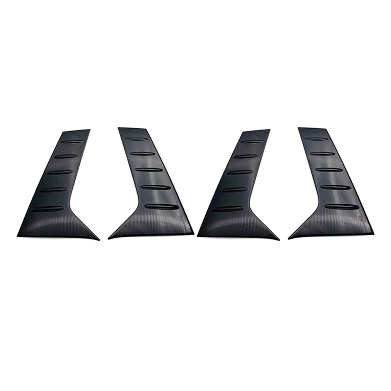 

4X Car C Pillar Rear Window Side Cover Trim For Toyota Alphard Vellfire 30 Series 16-19