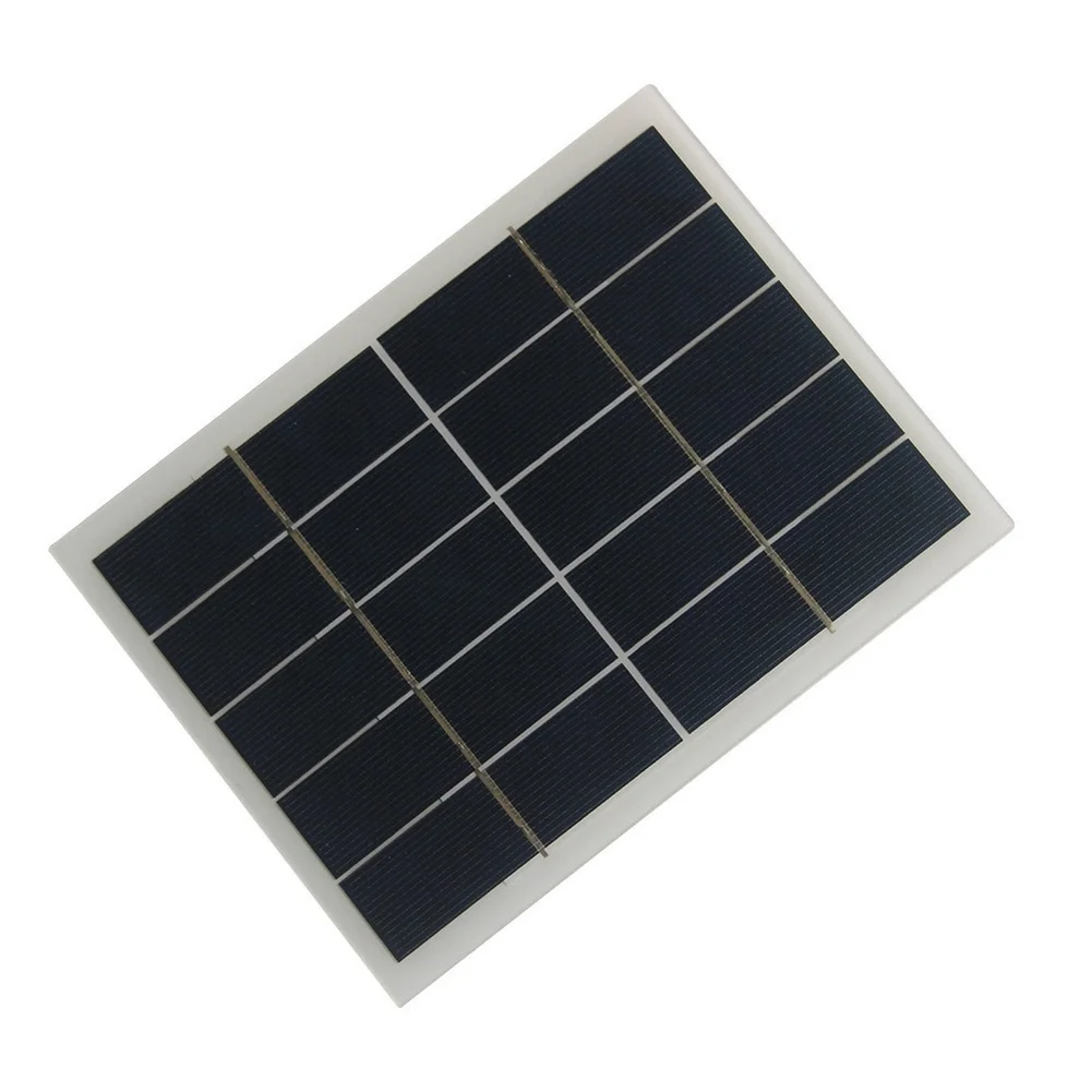 3W 5V Polycrystalline Panel, DC Output Photovoltaic Module, Energy‑Sufficient Power Supply For Outdoor Lighting