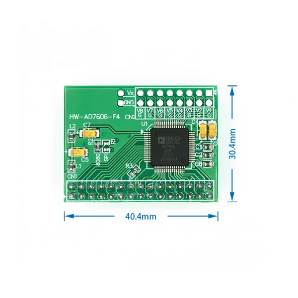 AD7606 Data Acquisition Module 16-bit ADC 8-Channel Synchronous Sampling Frequency 200KHz