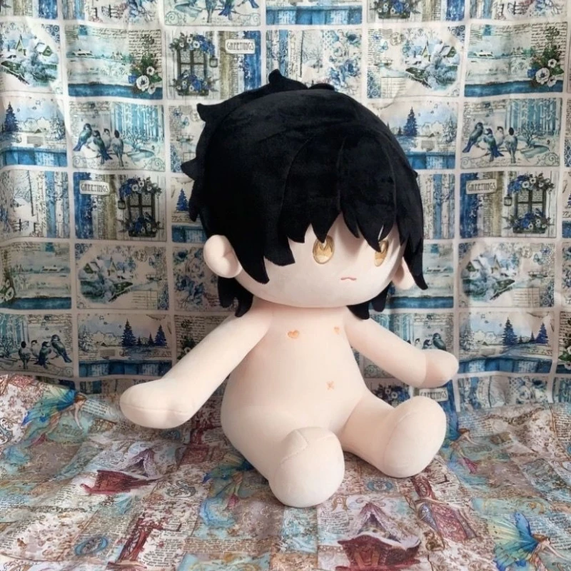 40cm Anime Game Wuthering Waves Rover Kawaii Cosplay Soft Cotton Doll Body Cartoon DIY Sitting Postures Toy Figures Fans Gifts