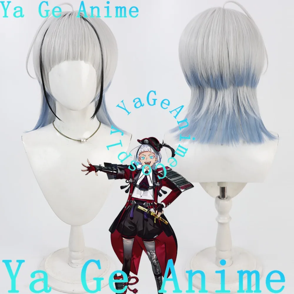 

Ya Ge аниме-магазин Touken Ranbu Kuki Masamune, парик для косплея, аниме-розовая игра, ролевой парик, используемый для аниме-танцевальных вечеринок