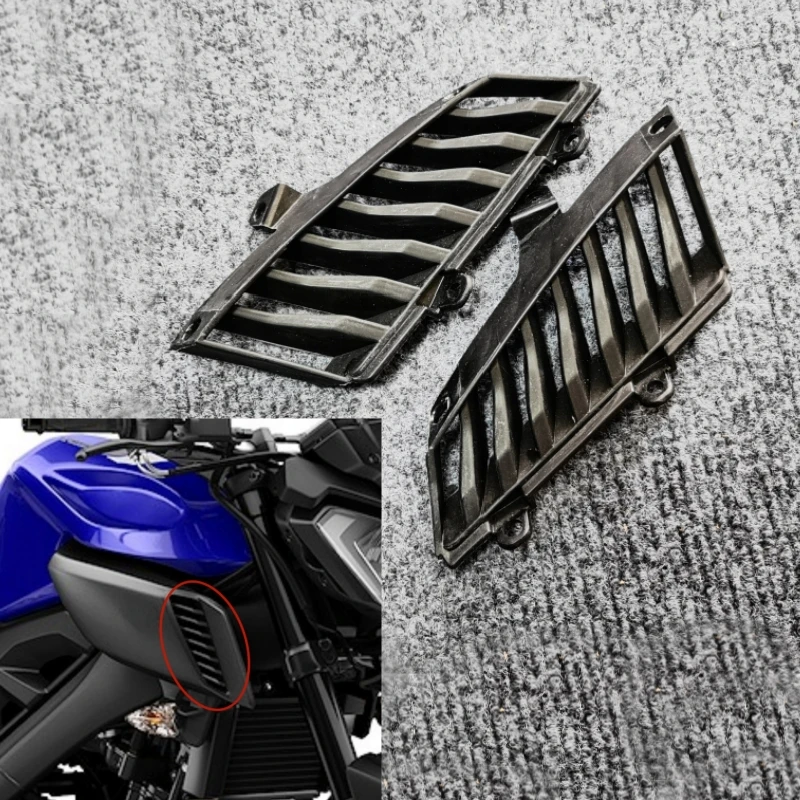 Motorcycle Fuel Tank Vent Intake Vent Grill Fairing Cowl Fit for Yamaha MT 125 MT-125 MT125 2015 2016 2017 2018 2019 2020