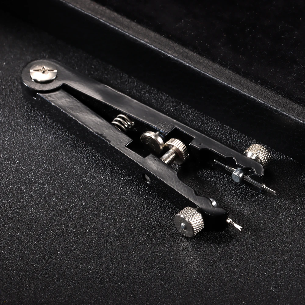 6825 Watchband Spring Bar Plier Watch Strap Aluminum Alloy Repair Removing Tool 10 Pins Bracelet Remover V-Shaped Adjuster Plier